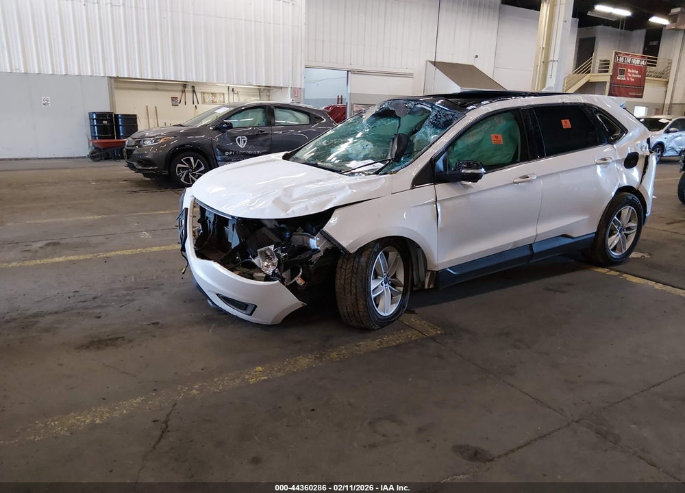 2015 FORD EDGE SEL VIN: 2FMTK4J84FBB68133