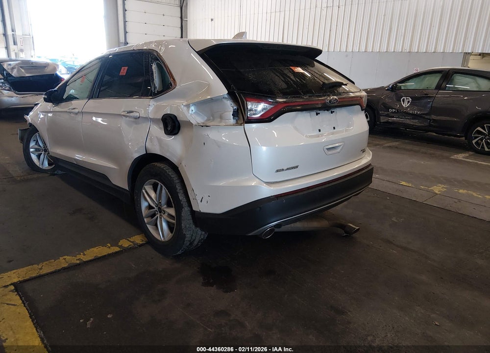 2015 FORD EDGE SEL VIN: 2FMTK4J84FBB68133