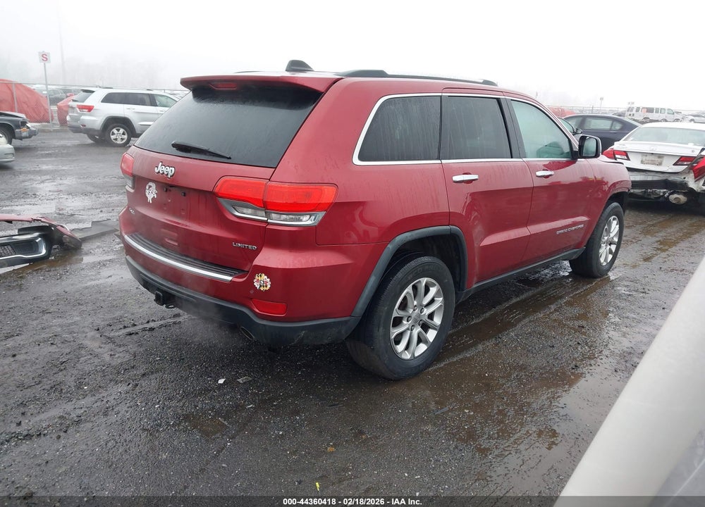 2014 JEEP GRAND CHEROKEE LIMITED VIN: 1C4RJFBG5EC101350