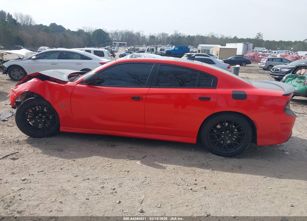 2019 DODGE CHARGER SCAT PACK RWD VIN: 2C3CDXGJ0KH532702