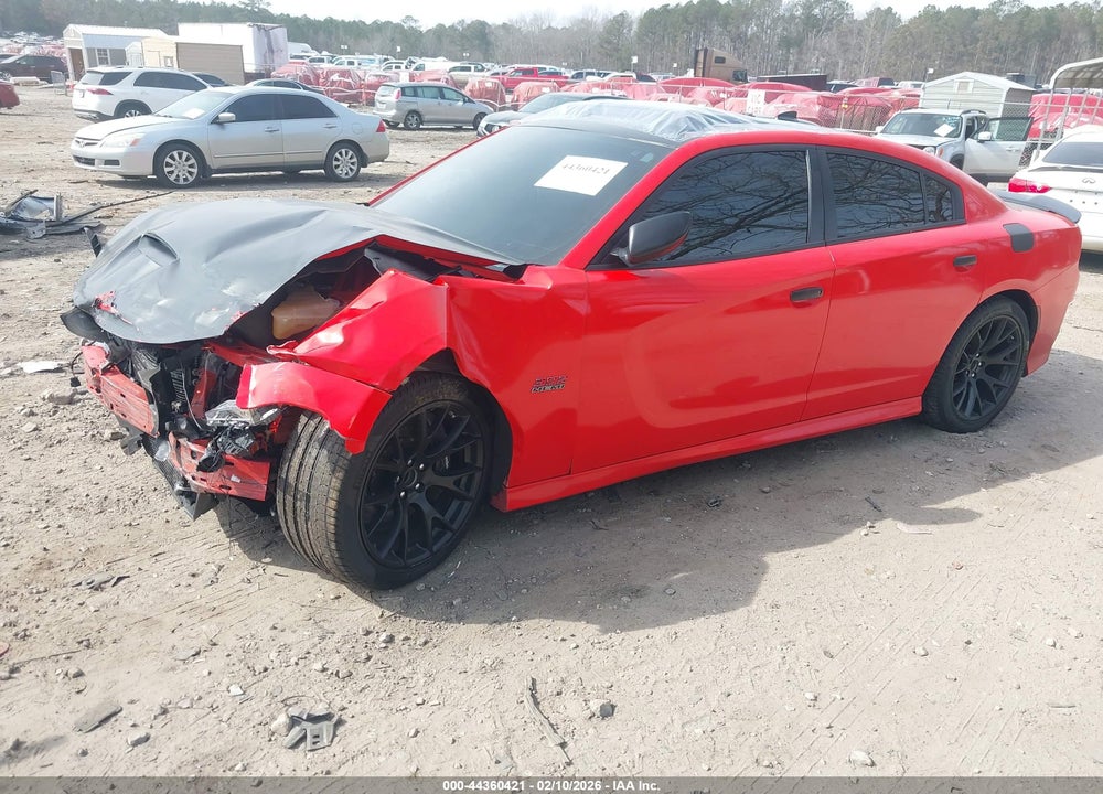 2019 DODGE CHARGER SCAT PACK RWD VIN: 2C3CDXGJ0KH532702