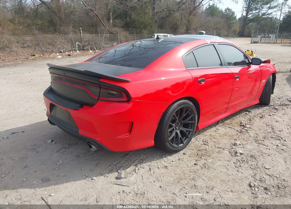 2019 DODGE CHARGER SCAT PACK RWD VIN: 2C3CDXGJ0KH532702
