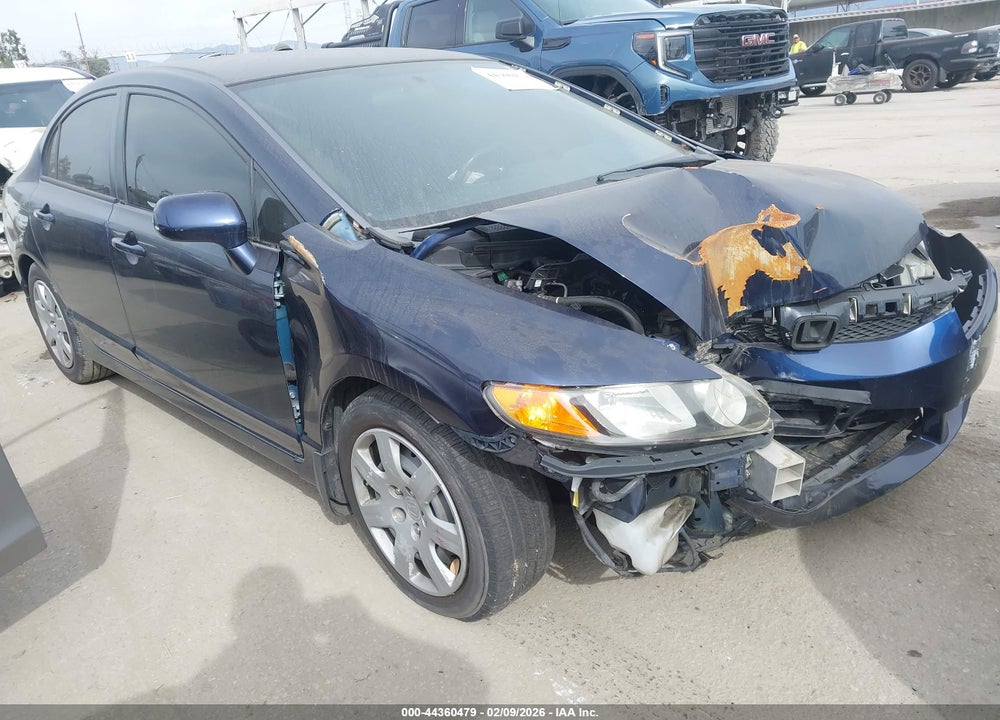 2009 HONDA CIVIC LX-S VIN: 2HGFA166X9H508477