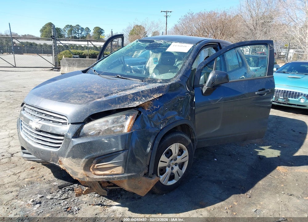 2016 CHEVROLET TRAX 1LS VIN: 3GNCJKSB1GL119345