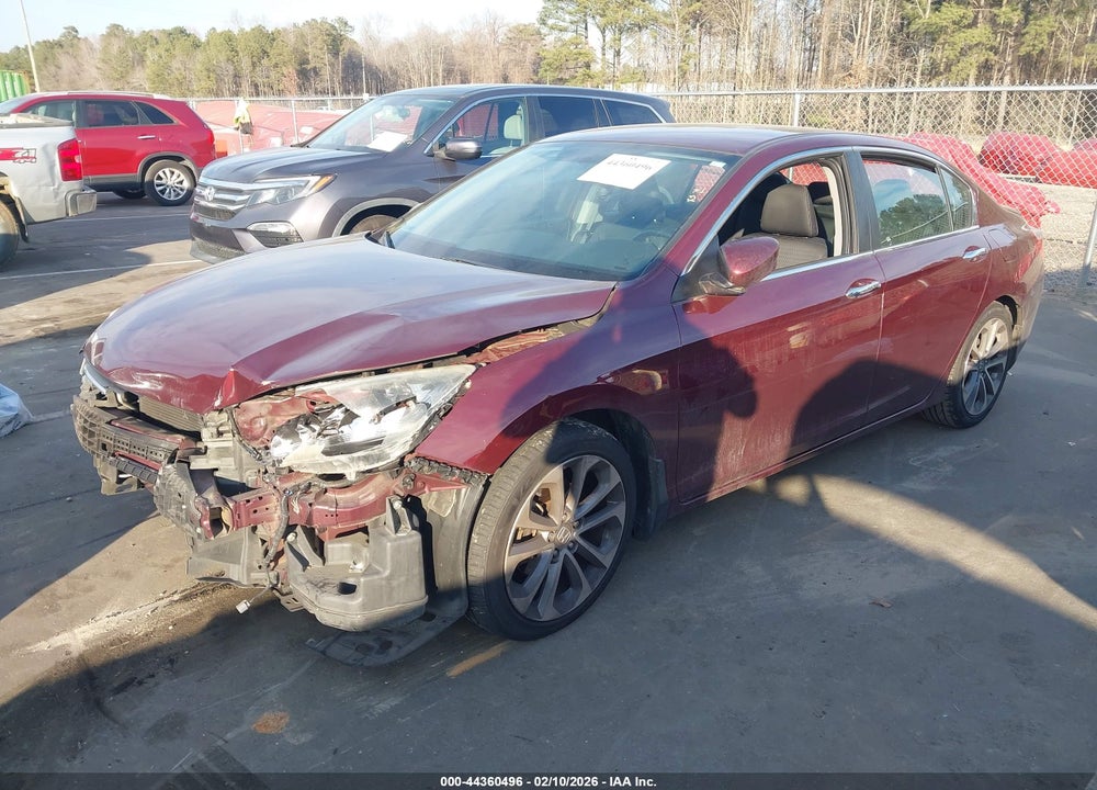 2014 HONDA ACCORD SPORT VIN: 1HGCR2F57EA039849