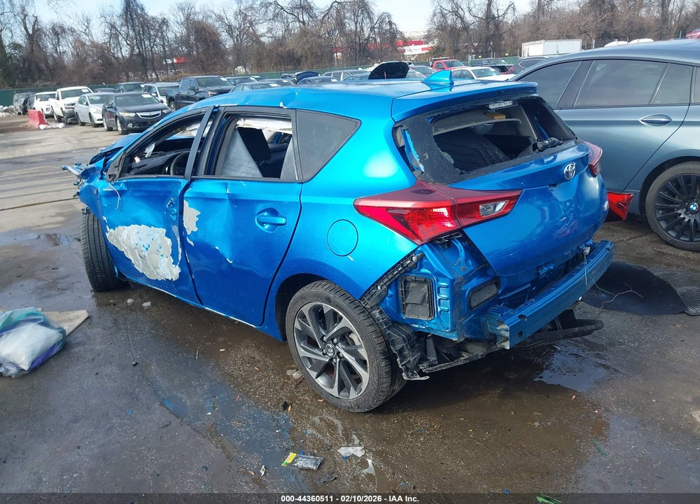 2017 TOYOTA COROLLA IM VIN: JTNKARJE8HJ535678