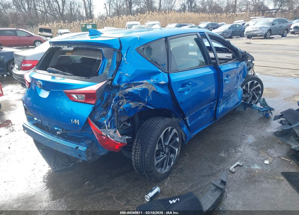 2017 TOYOTA COROLLA IM VIN: JTNKARJE8HJ535678