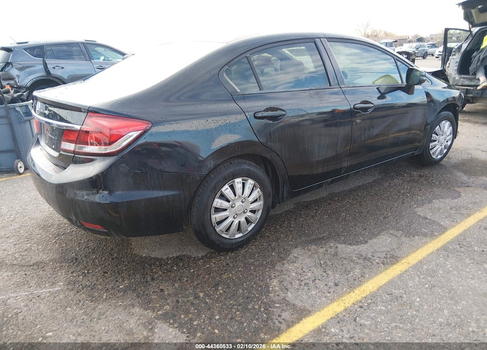2013 HONDA CIVIC LX VIN: 19XFB2F50DE227060