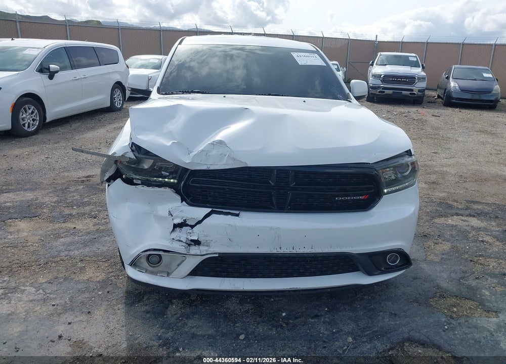 2017 DODGE DURANGO GT RWD VIN: 1C4RDHDG5HC869821