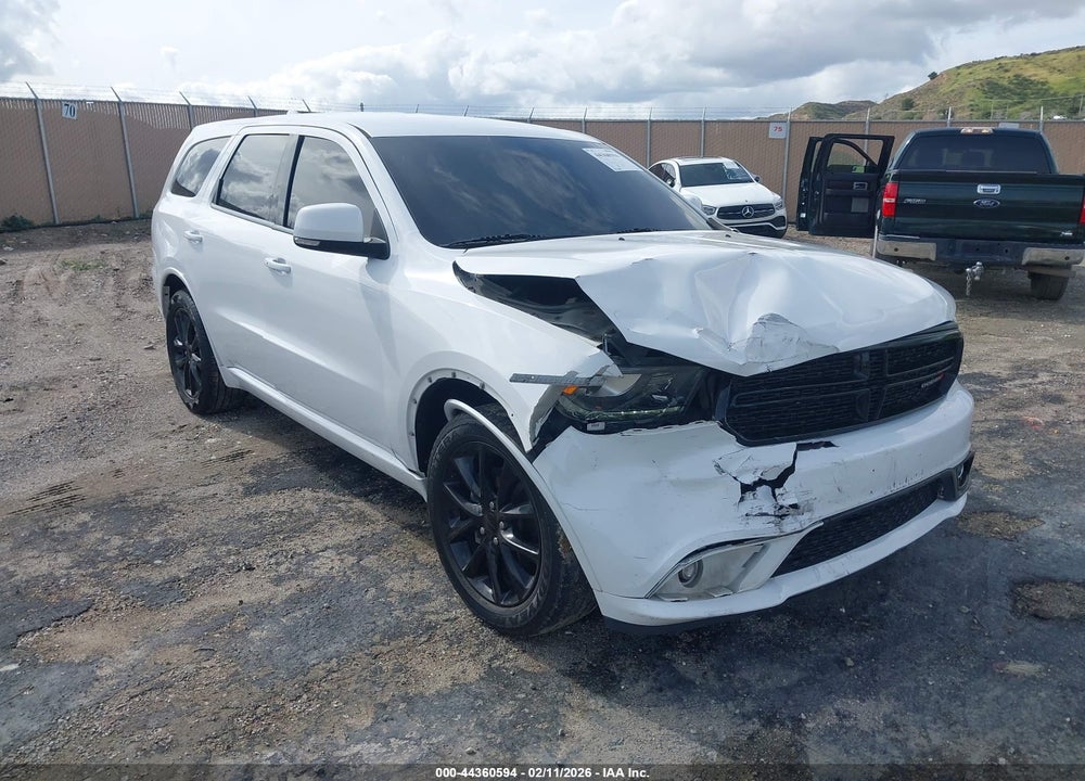2017 DODGE DURANGO GT RWD VIN: 1C4RDHDG5HC869821
