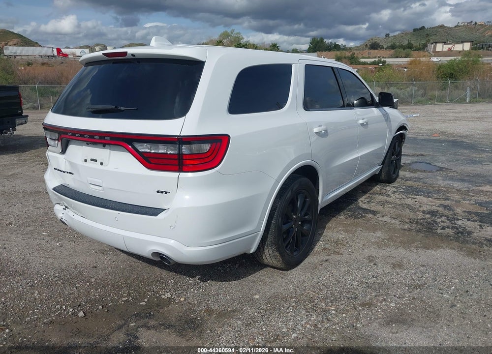 2017 DODGE DURANGO GT RWD VIN: 1C4RDHDG5HC869821