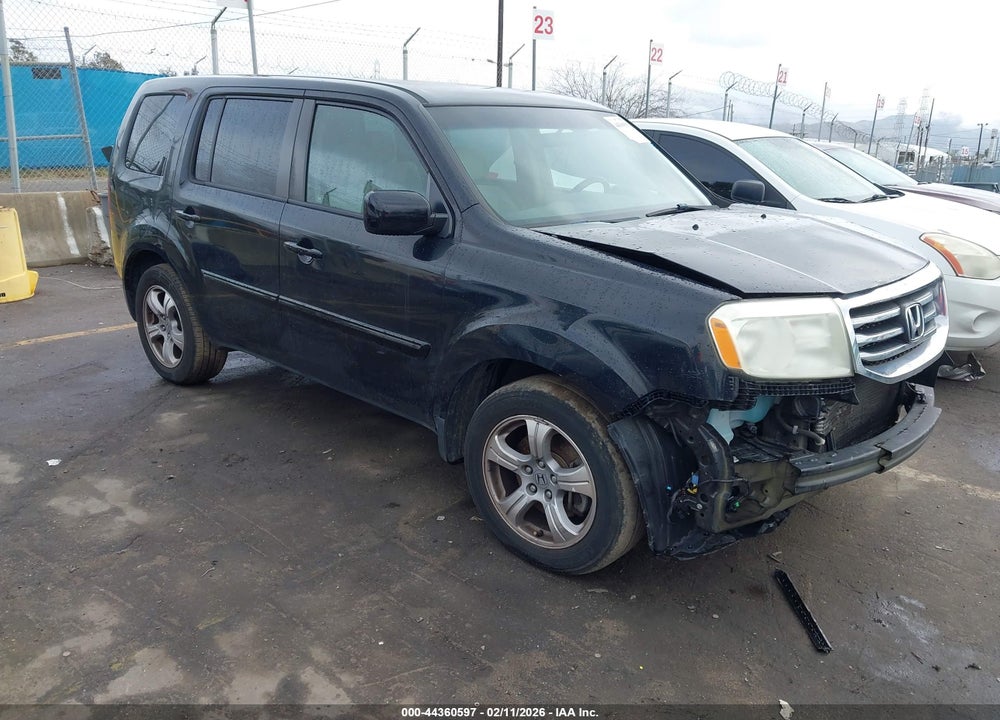 2012 HONDA PILOT EX VIN: 5FNYF4H48CB073218