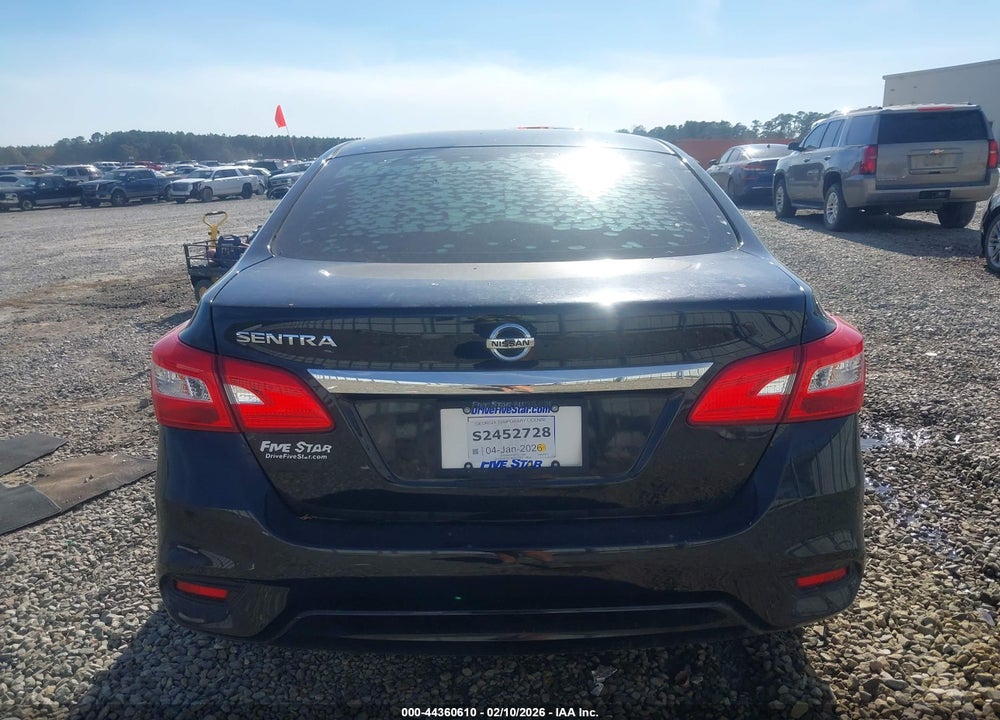 2019 NISSAN SENTRA S VIN: 3N1AB7APXKY457025