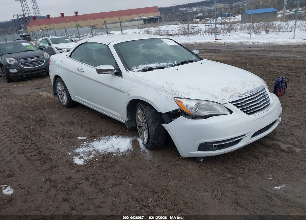 2011 CHRYSLER 200 LIMITED VIN: 1C3BC7EG8BN529673