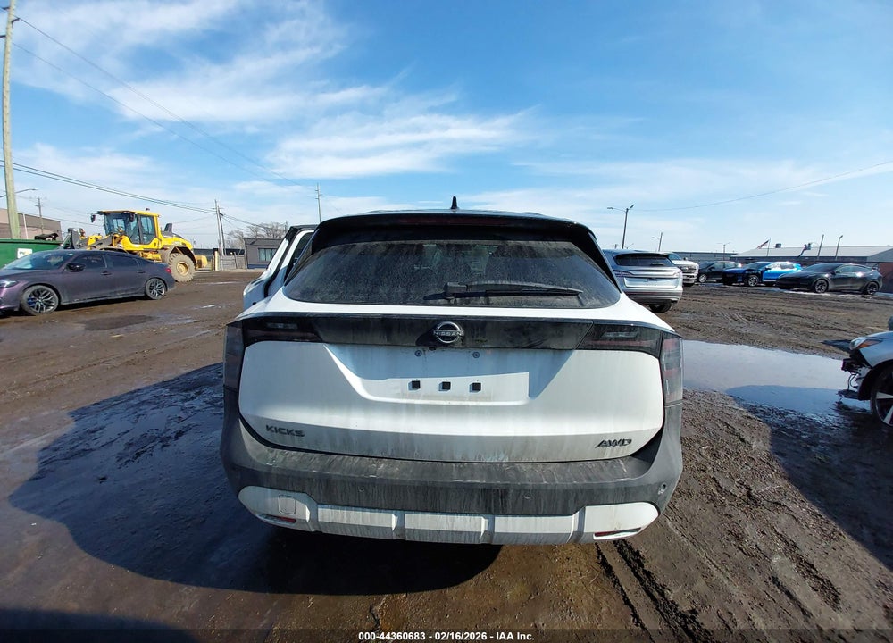 2025 NISSAN KICKS SV INTELLIGENT AWD VIN: 3N8AP6CB1SL427570