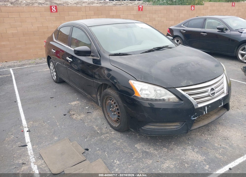 2013 NISSAN SENTRA SV VIN: 3N1AB7AP6DL707523