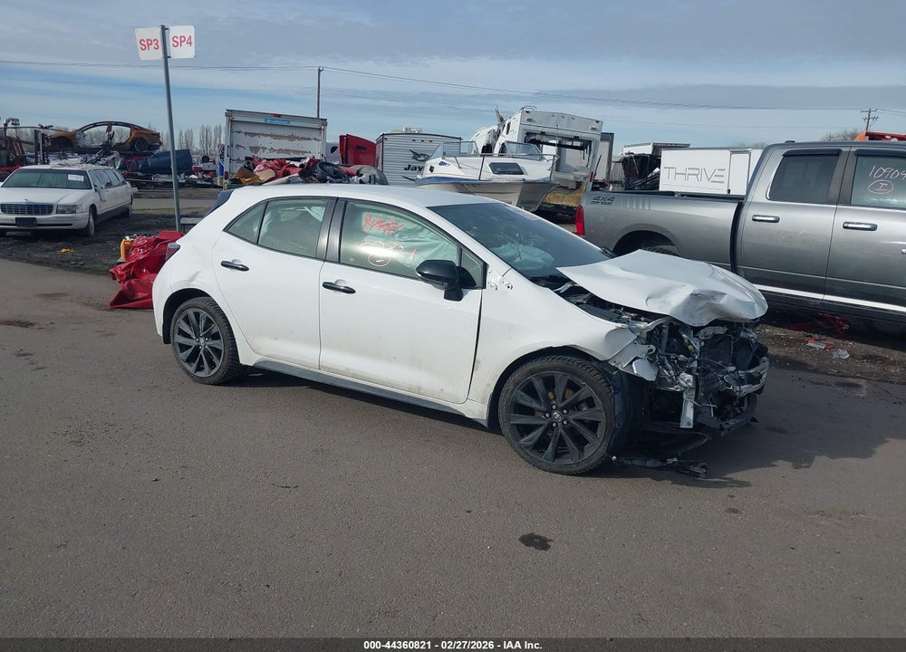 2021 TOYOTA COROLLA SE NIGHTSHADE EDITION VIN: JTND4MBE3M3110577