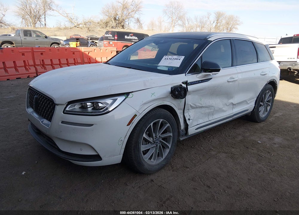 2022 LINCOLN CORSAIR GRAND TOURING VIN: 5LMTJ5DZ2NUL02933