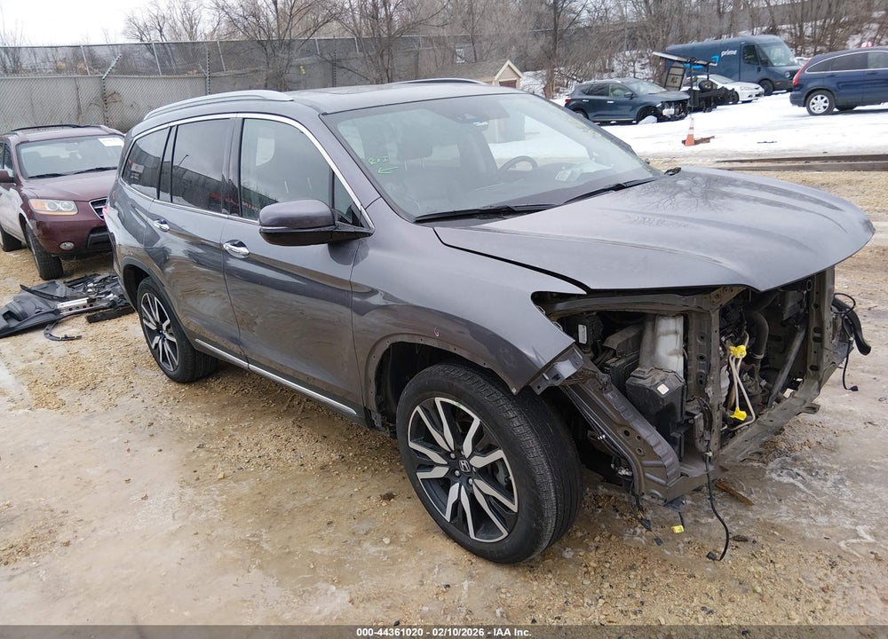 2019 HONDA PILOT ELITE VIN: 5FNYF6H02KB062108