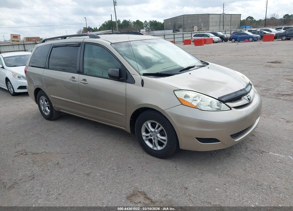 2008 TOYOTA SIENNA LE VIN: 5TDZK23C88S144102