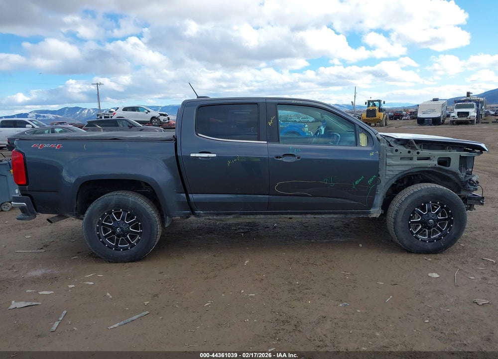 2017 CHEVROLET COLORADO LT VIN: 1GCGTCEN5H1183221