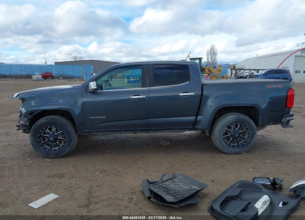 2017 CHEVROLET COLORADO LT VIN: 1GCGTCEN5H1183221