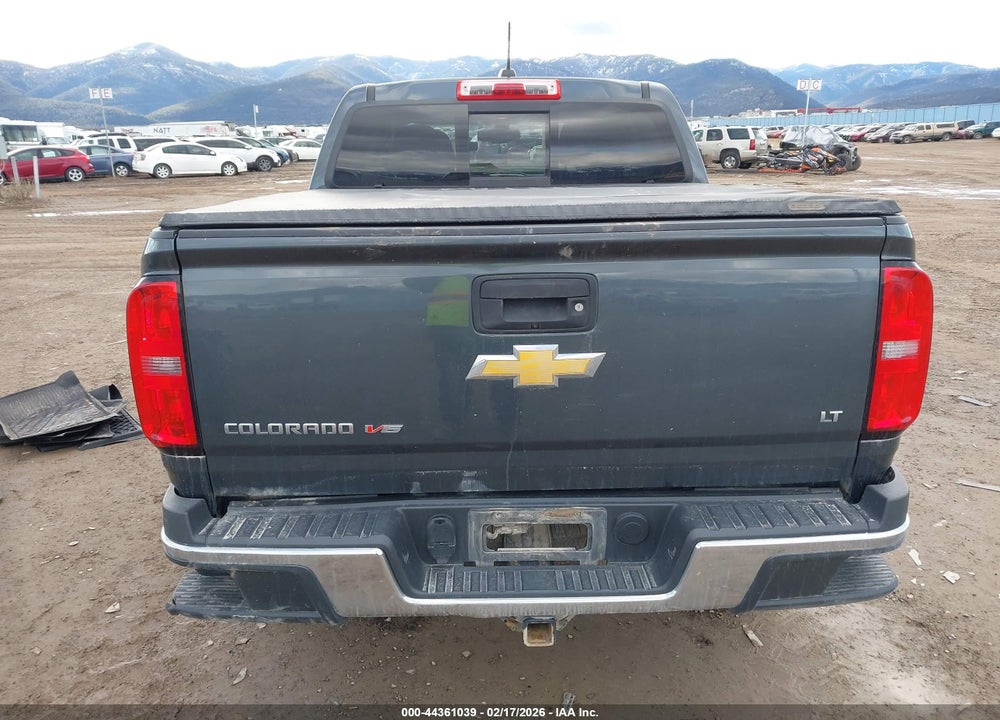 2017 CHEVROLET COLORADO LT VIN: 1GCGTCEN5H1183221