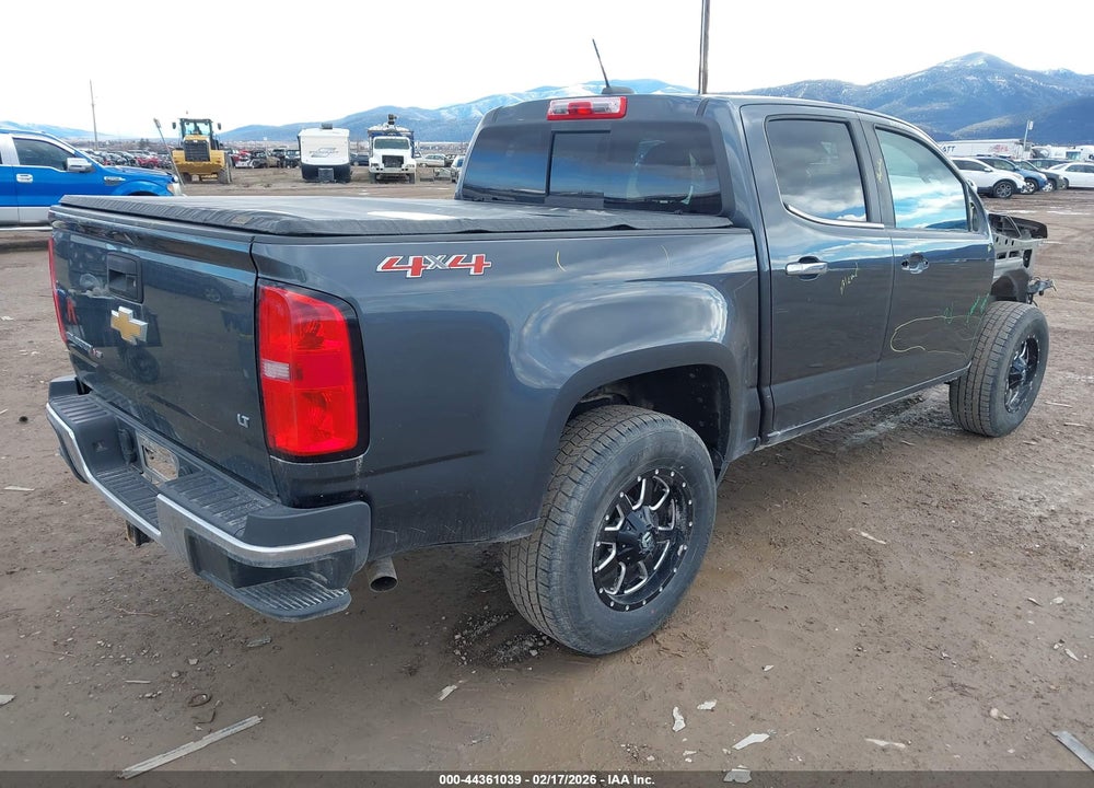 2017 CHEVROLET COLORADO LT VIN: 1GCGTCEN5H1183221