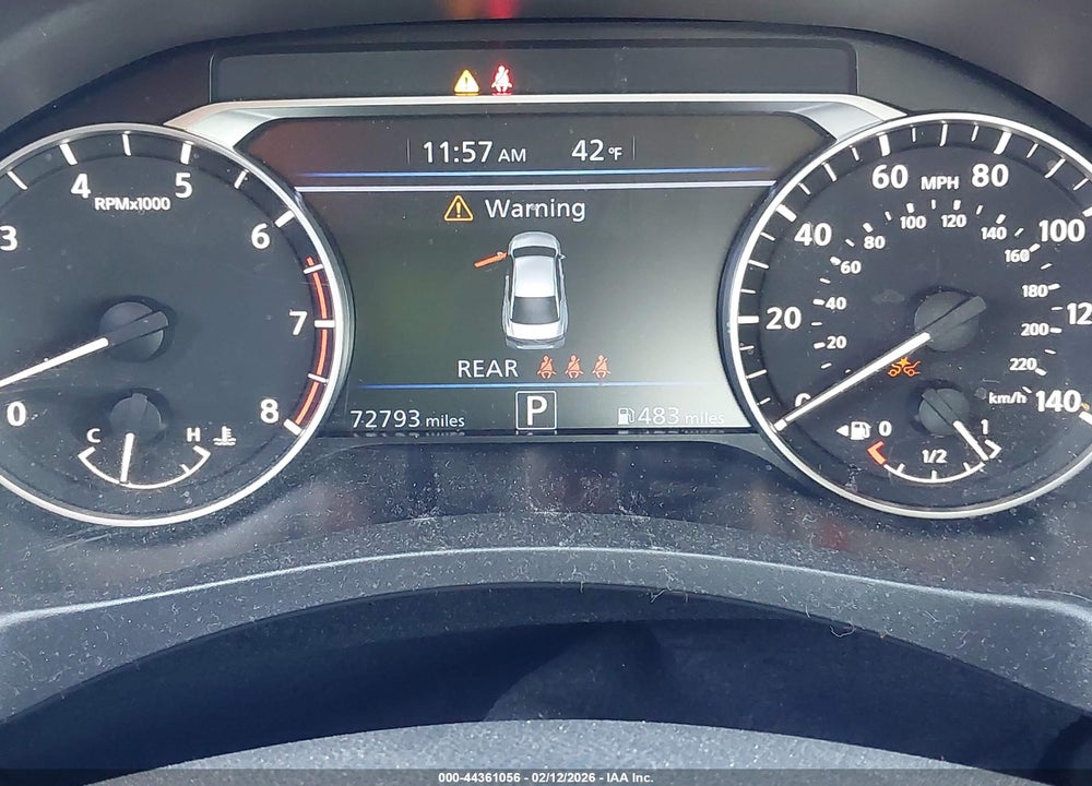 2023 NISSAN ALTIMA SV FWD VIN: 1N4BL4DV9PN329313