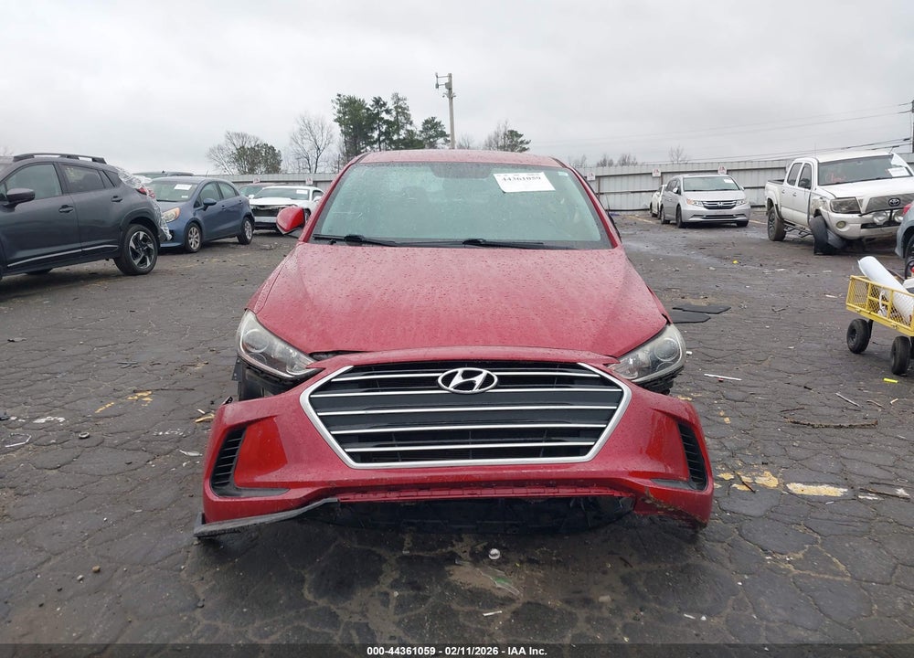 2017 HYUNDAI ELANTRA SE VIN: KMHD74LF6HU409382
