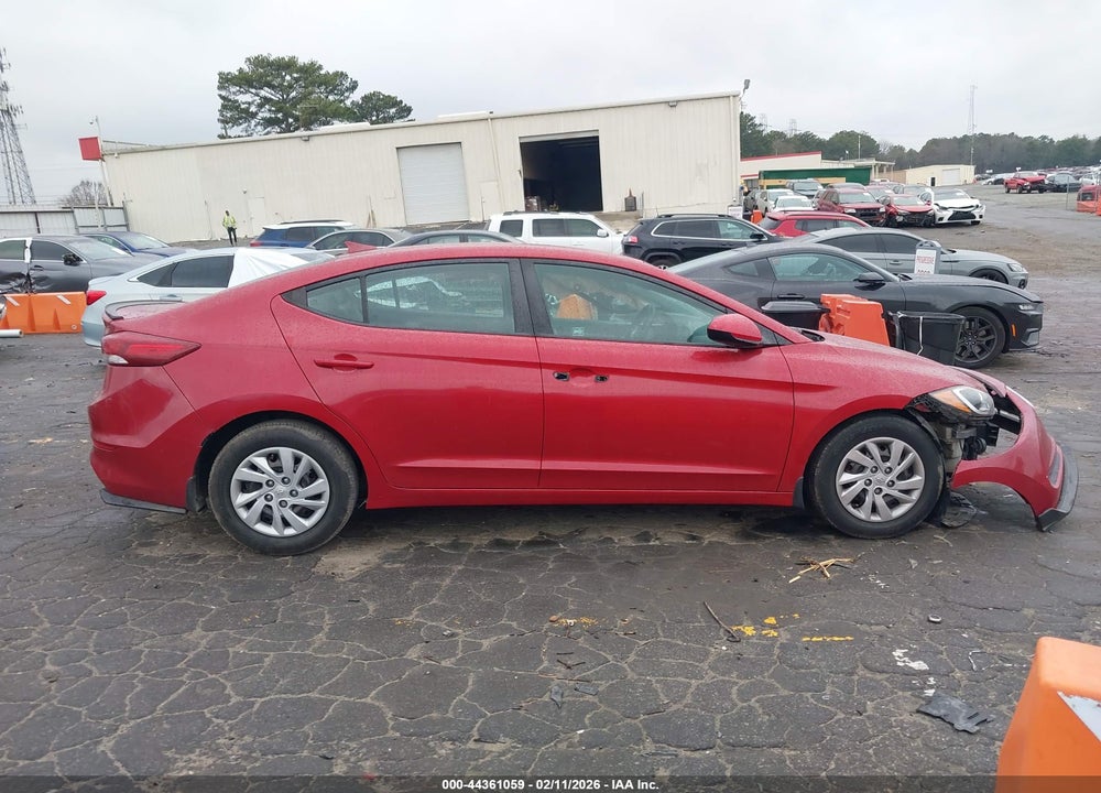 2017 HYUNDAI ELANTRA SE VIN: KMHD74LF6HU409382