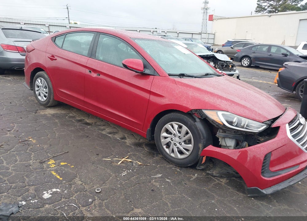 2017 HYUNDAI ELANTRA SE VIN: KMHD74LF6HU409382