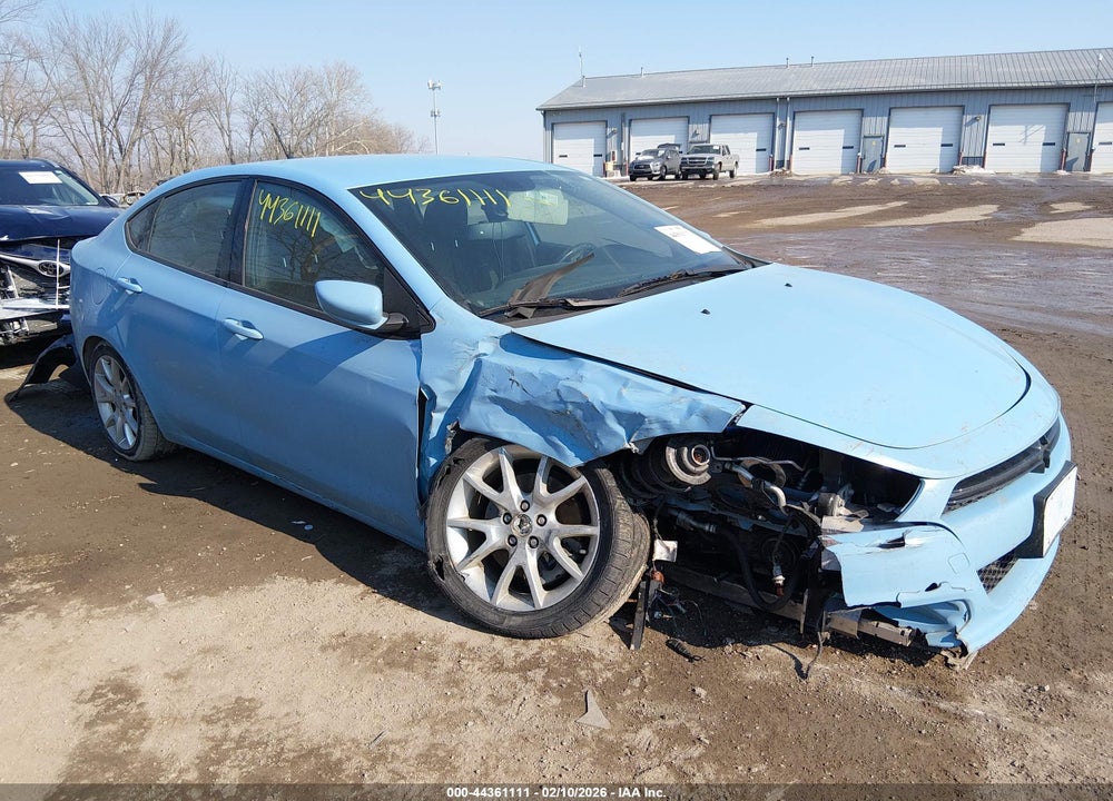 2013 DODGE DART SXT VIN: 1C3CDFBA5DD287879