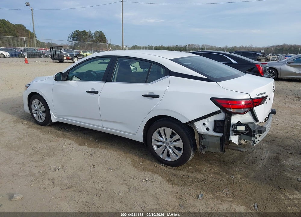 2024 NISSAN SENTRA S XTRONIC CVT VIN: 3N1AB8BV5RY344385
