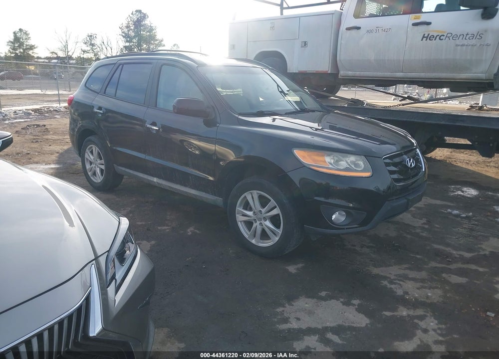 2011 HYUNDAI SANTA FE LIMITED VIN: 5XYZK3AB1BG067190