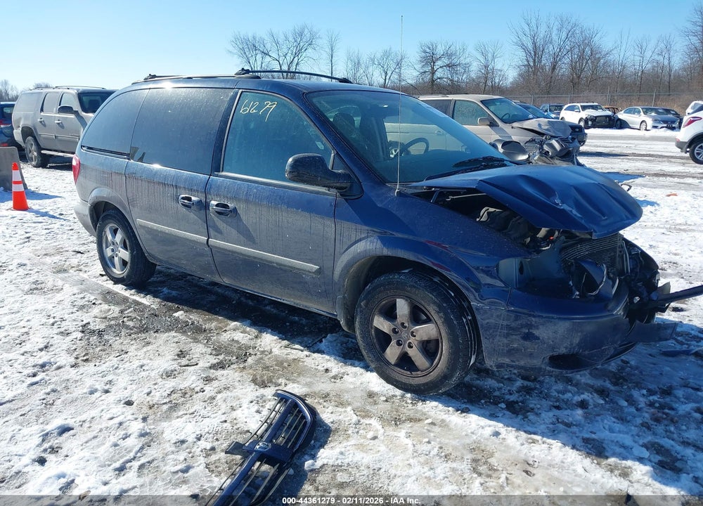 2006 DODGE CARAVAN SXT VIN: 1D4GP45R56B501958