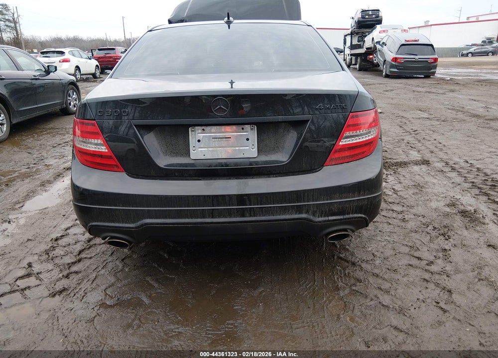 2012 MERCEDES-BENZ C 300 LUXURY 4MATIC/SPORT 4MATIC VIN: WDDGF8BB5CR199398
