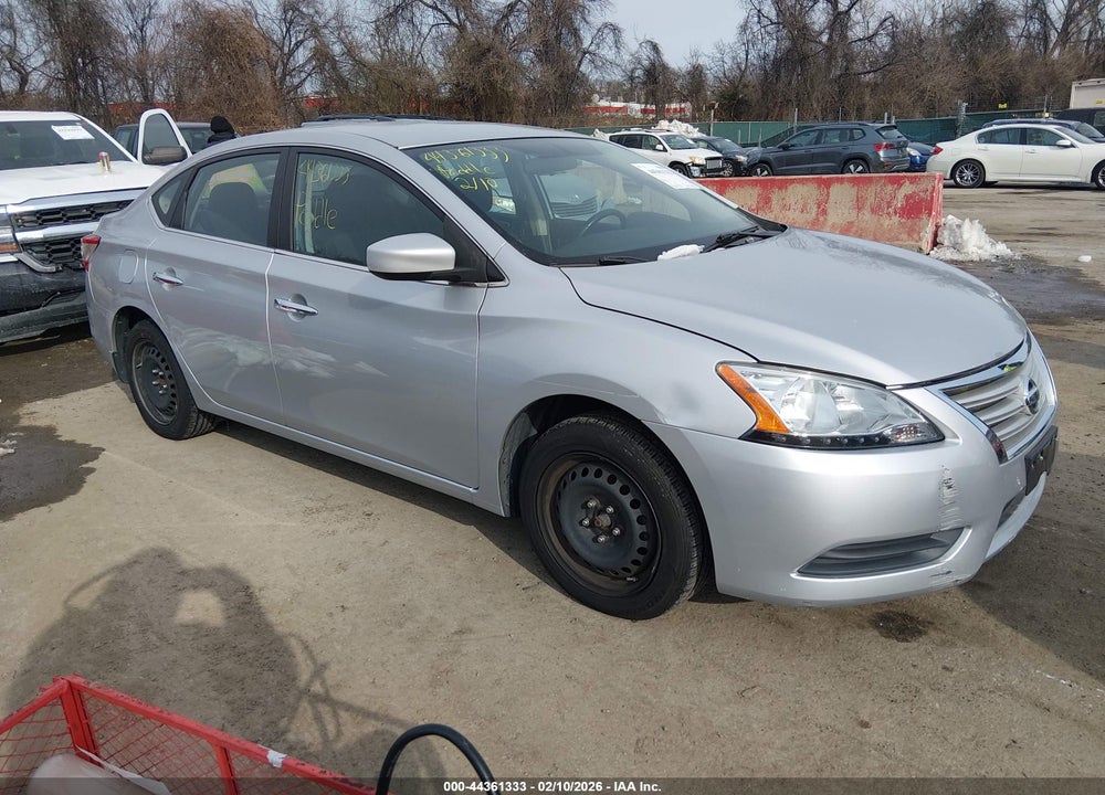 2015 NISSAN SENTRA SV VIN: 3N1AB7AP7FY240957