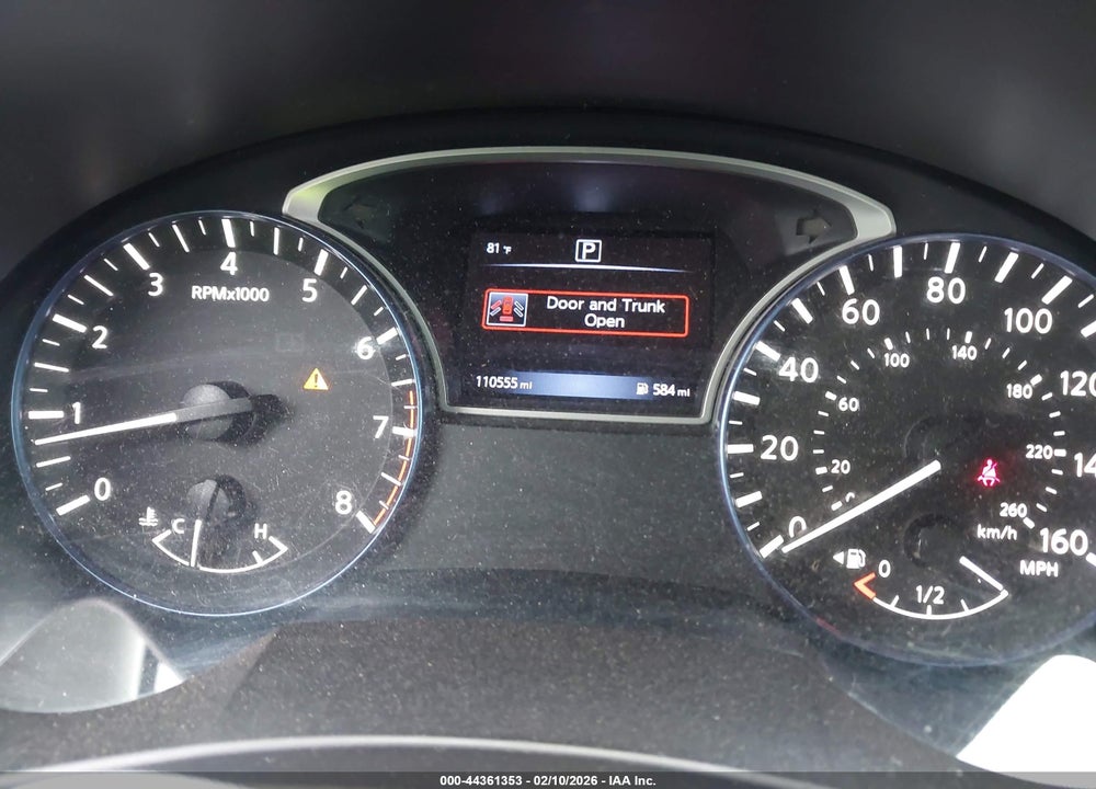 2017 NISSAN ALTIMA 2.5 SR VIN: 1N4AL3AP7HN310742