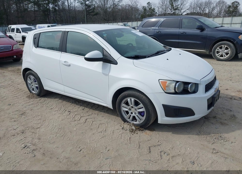 2015 CHEVROLET SONIC LT AUTO VIN: 1G1JC6SH8F4165533