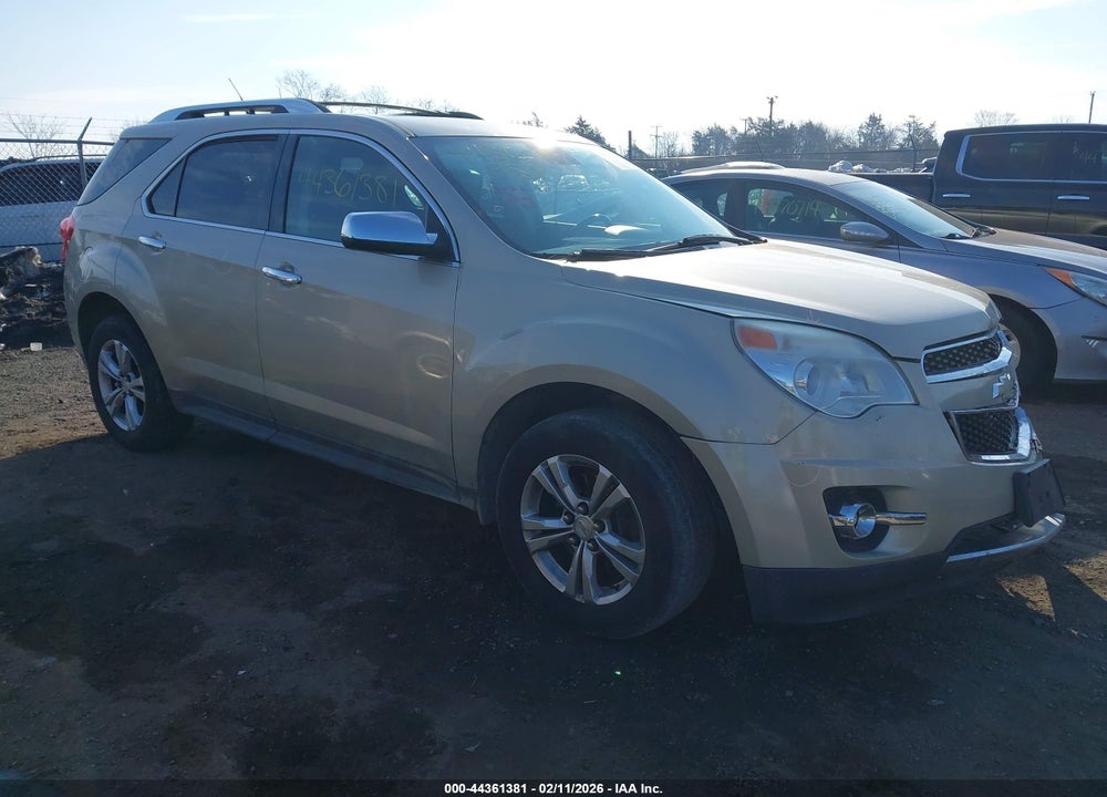 2012 CHEVROLET EQUINOX LTZ VIN: 2GNALFEK0C6365435