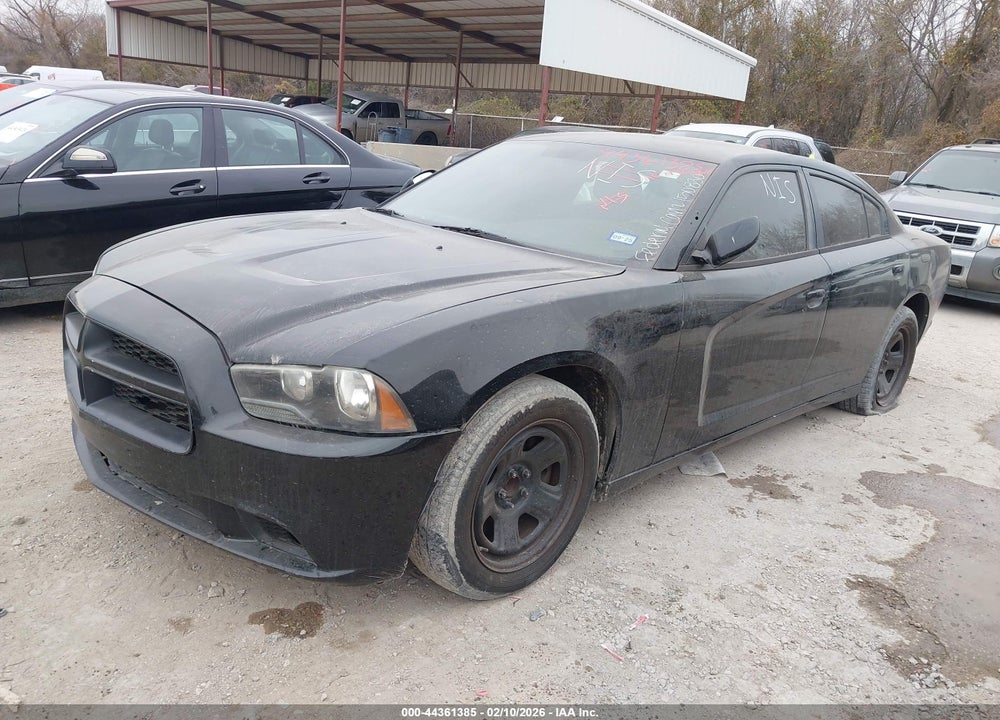 2014 DODGE CHARGER POLICE VIN: 2C3CDXAT7EH150830