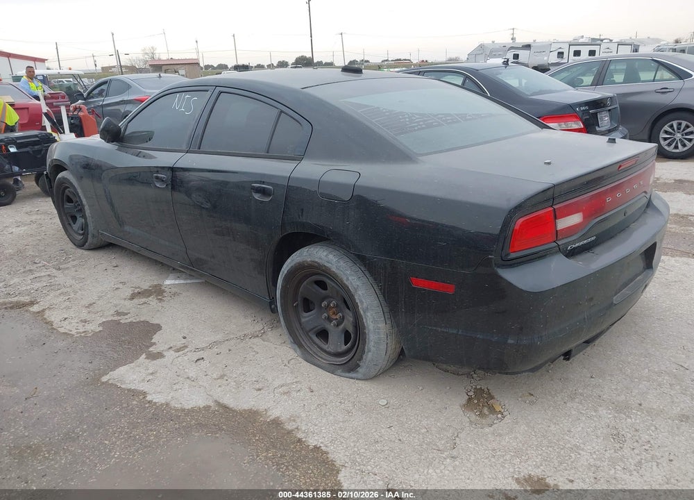 2014 DODGE CHARGER POLICE VIN: 2C3CDXAT7EH150830
