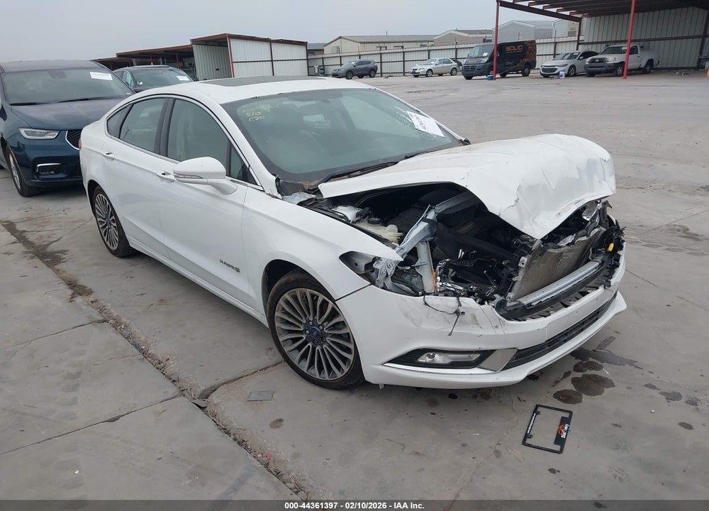2018 FORD FUSION HYBRID TITANIUM VIN: 3FA6P0RU6JR219886