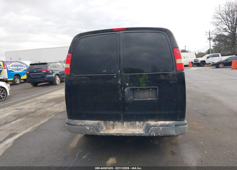 2015 CHEVROLET EXPRESS 2500 WORK VAN VIN: 1GCWGFCF6F1185800