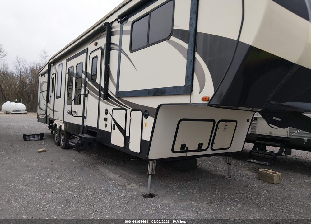 2017 FOREST RIVER TRAVEL TRLR VIN: 4X4FSEP20HJ044203