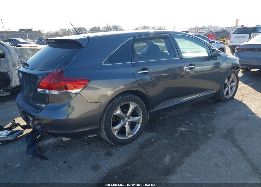 2013 TOYOTA VENZA LIMITED V6 VIN: 4T3BK3BBXDU081657