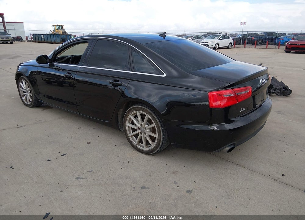 2014 AUDI A6 2.0T PREMIUM VIN: WAUGFAFC6EN043396