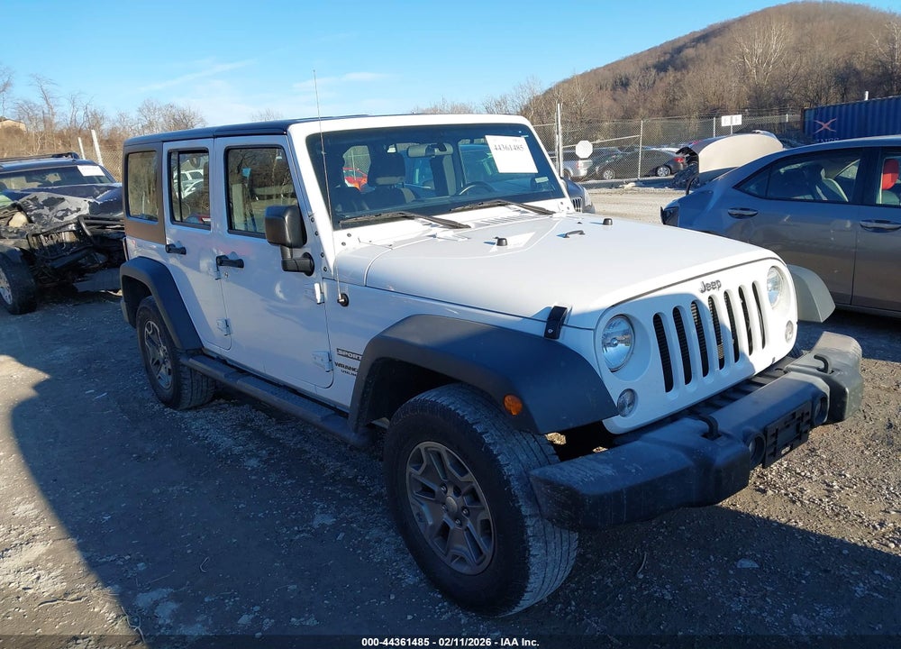2017 JEEP WRANGLER UNLIMITED SPORT 4X4 VIN: 1C4BJWDG4HL613359