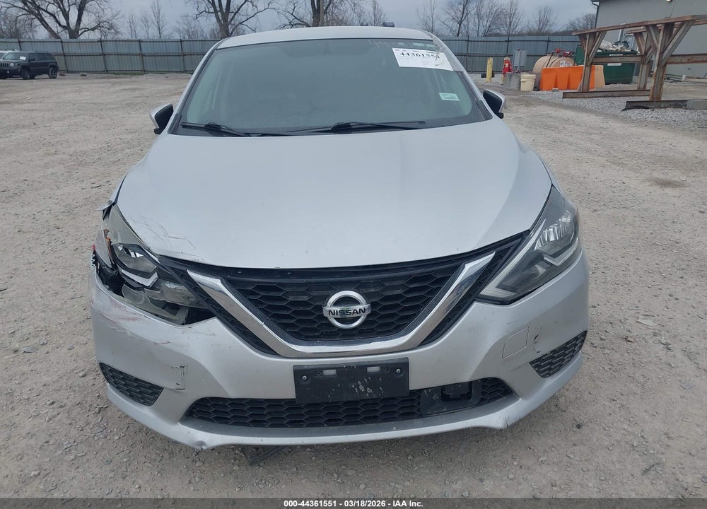 2019 NISSAN SENTRA S VIN: 3N1AB7AP9KY296683